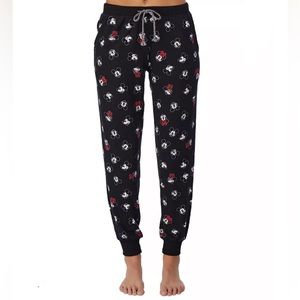 Disney Mickey & Minnie Mouse Pajama Jogger Pants- L